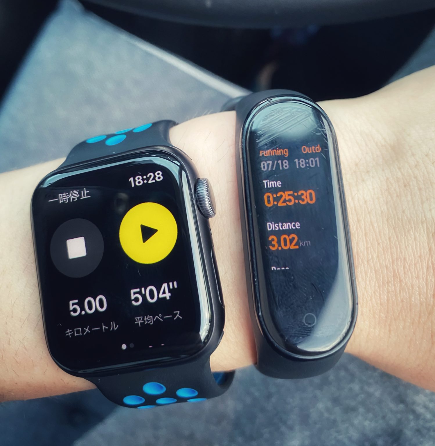 apple watch mi band 4